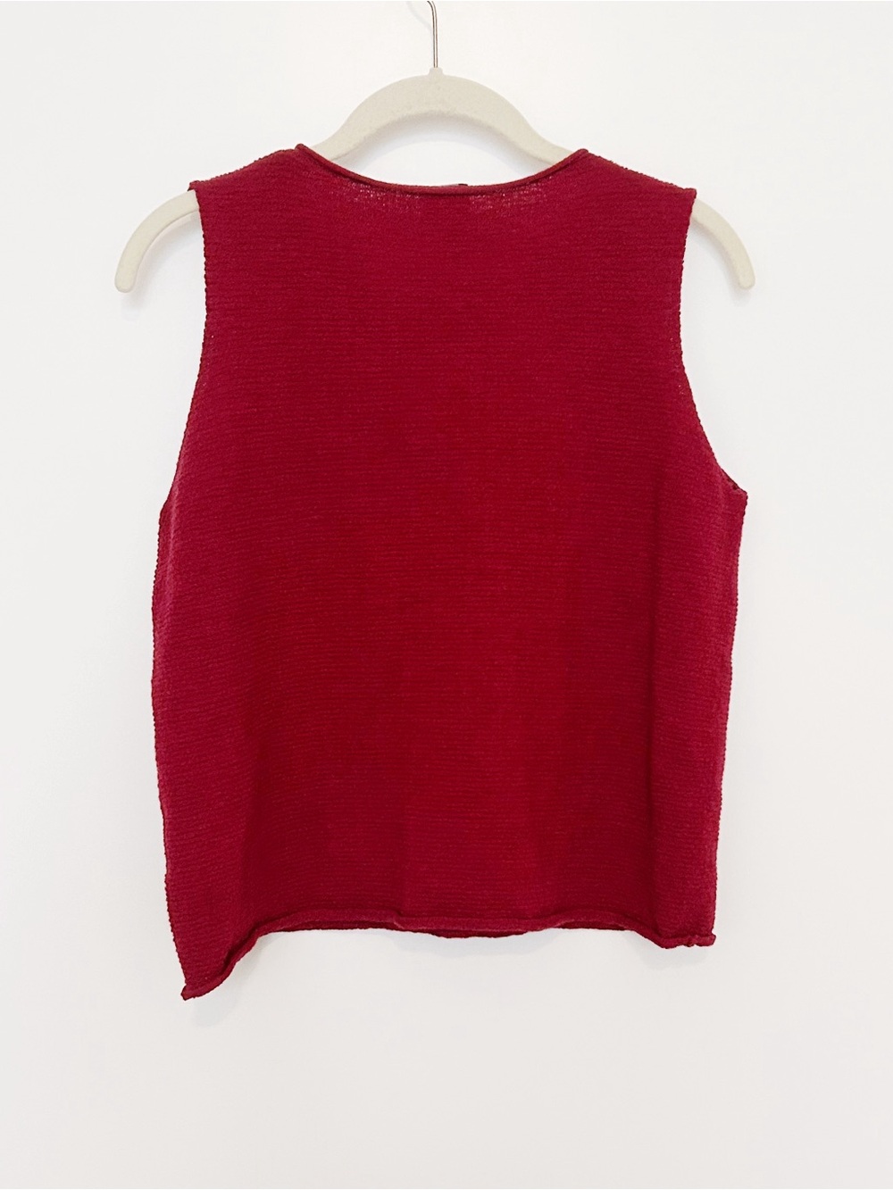 Eileen Fisher Wool Sleeveless Sweater - Picture 2 of 5